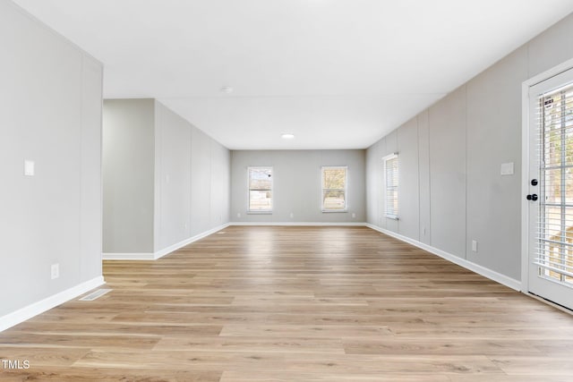752 Dundee Cir, Raeford, NC 28376 - spare room with light wood-type flooring and baseboards