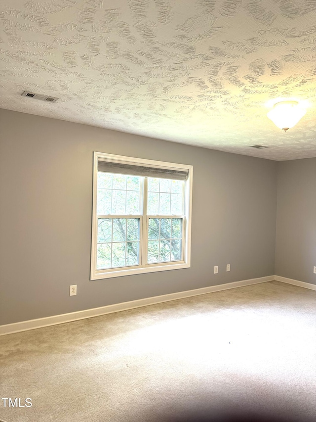 75 Mountainside Ln, Sanford, NC 27332 - empty room with carpet, baseboards, and a textured ceiling
