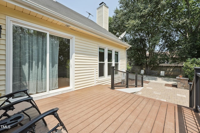 304 Cayman Ave, Holly Springs, NC 27540 - deck with a patio area