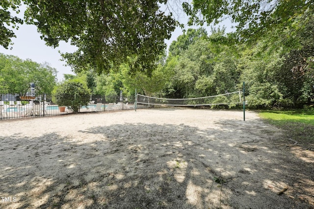 304 Cayman Ave, Holly Springs, NC 27540 - view of community featuring volleyball court and a pool