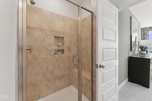 142 N White St # 100, Wake Forest, NC 27587 - bathroom featuring a stall shower