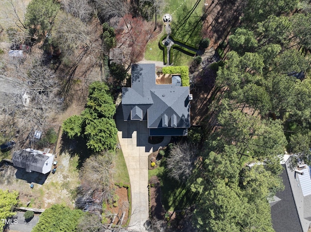 1006 Henny Pl, Raleigh, NC 27614 - aerial view of property and surrounding area