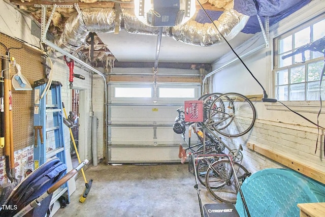 1516 Edgevale Rd, Durham, NC 27701 - garage with a garage door opener