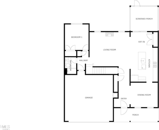 1412 Queen Trigger Dr, Fuquay Varina, NC 27526 - home floor plan