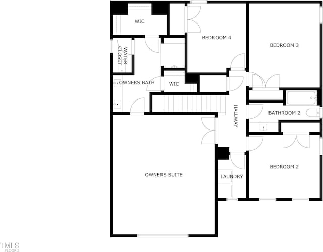 1412 Queen Trigger Dr, Fuquay Varina, NC 27526 - home floor plan