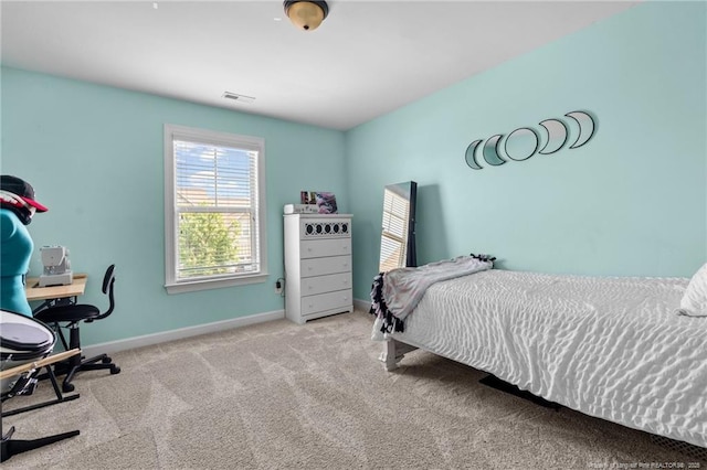 3024 Eagle Crest Ln, Fayetteville, NC 28306 - carpeted bedroom with baseboards and an office area