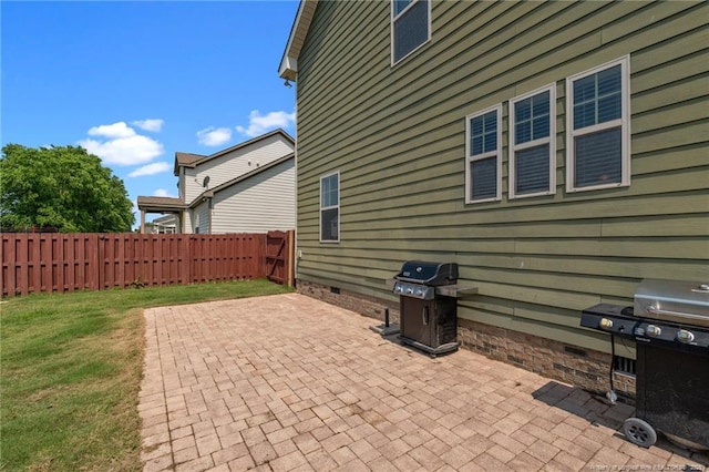 3024 Eagle Crest Ln, Fayetteville, NC 28306 - view of patio with grilling area