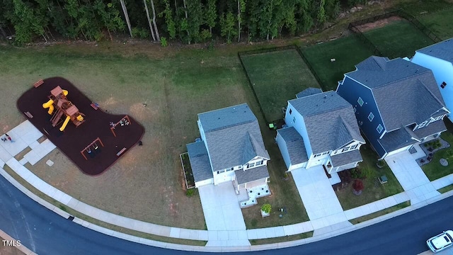 391 Curling Crk Dr, Clayton, NC 27527 - drone / aerial view