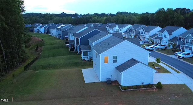 391 Curling Crk Dr, Clayton, NC 27527 - aerial perspective of suburban area