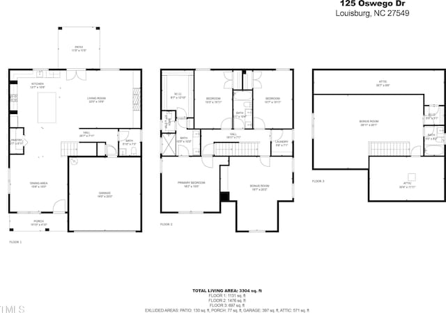 125 Oswego Dr, Louisburg, NC 27549 - photo 48