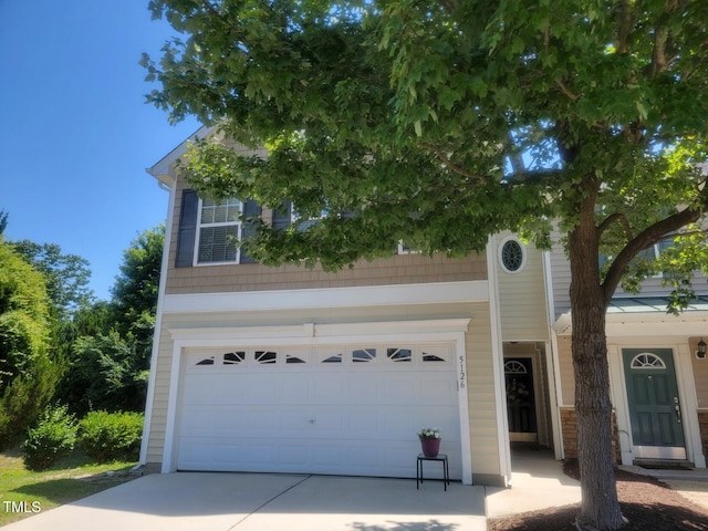 5126 Thornton Knoll Way, Raleigh, NC 27616 - view of front of house featuring driveway and an attached garage