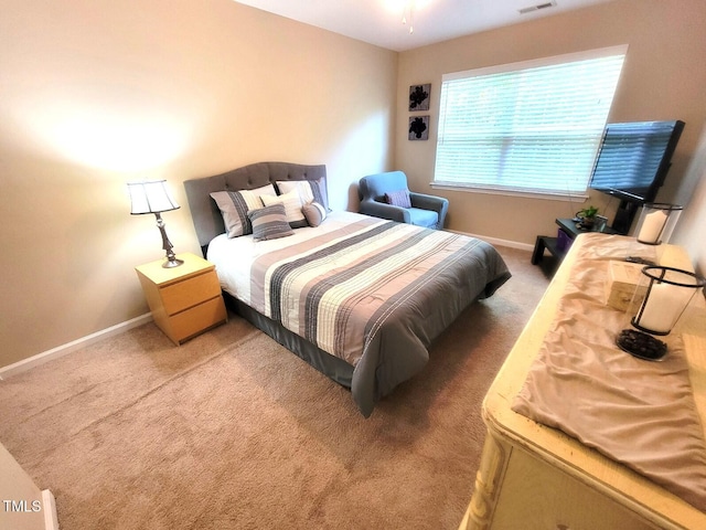5126 Thornton Knoll Way, Raleigh, NC 27616 - bedroom with baseboards and light colored carpet