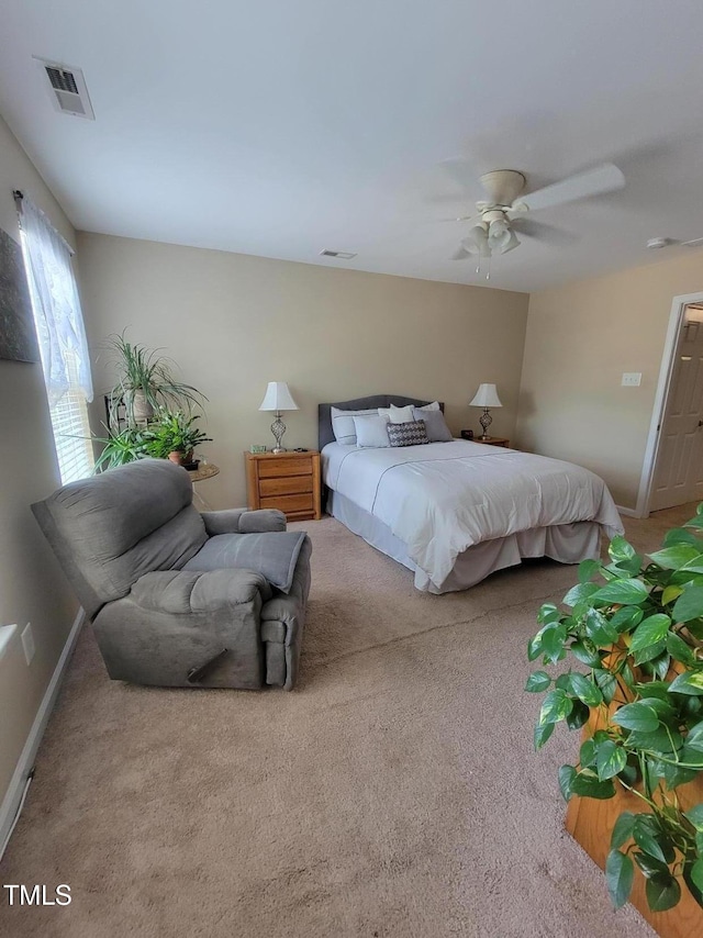 5126 Thornton Knoll Way, Raleigh, NC 27616 - carpeted bedroom featuring a ceiling fan and baseboards