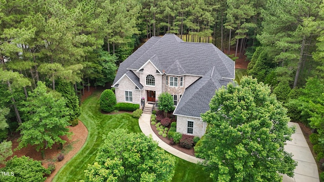 3004 Krogen Ct, Creedmoor, NC 27522 - view of subject property featuring a heavily wooded area