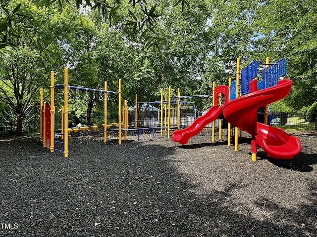 1705 Main Divide Dr, Wake Forest, NC 27587 - community jungle gym with view of scattered trees