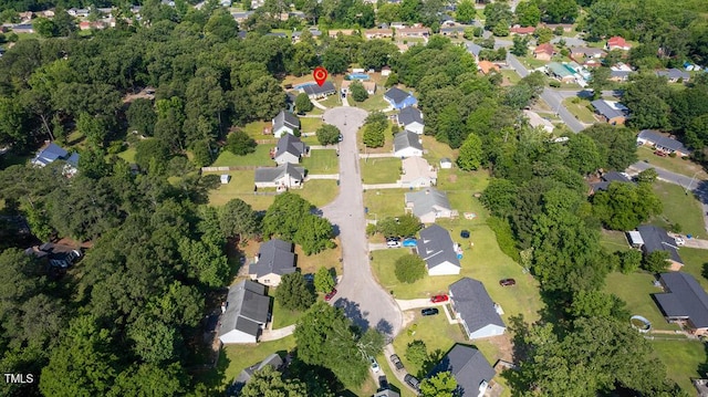 6767 Cedar Chest Ct, Fayetteville, NC 28314 - aerial view of property and surrounding area with nearby suburban area