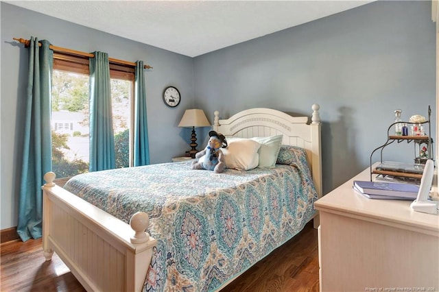 103 Kensington St, Lumberton, NC 28358 - bedroom featuring dark wood finished floors