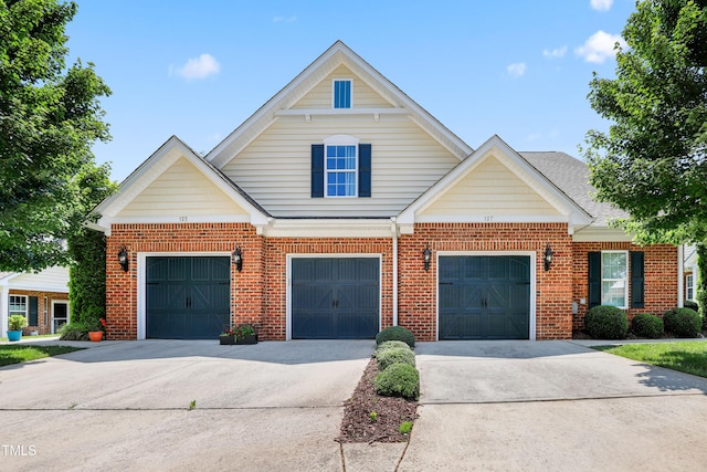 127 Bobwhite Way, Mebane, NC 27302 - traditional-style house featuring concrete driveway, brick siding, and an attached garage