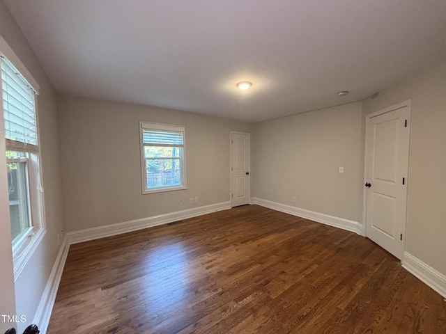 119 W Vernon Ave, Wake Forest, NC 27587 - unfurnished room featuring dark wood finished floors and baseboards