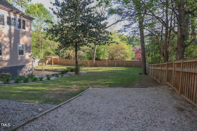 119 W Vernon Ave, Wake Forest, NC 27587 - view of yard with a patio