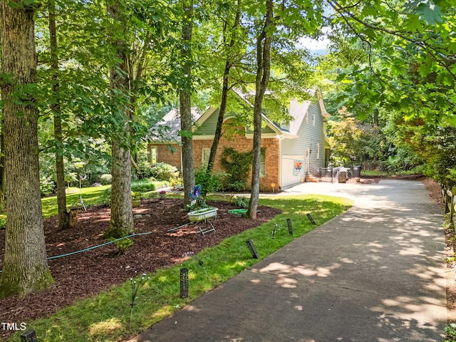 7401 Heartland Dr, Wake Forest, NC 27587 - view of front of house featuring brick siding