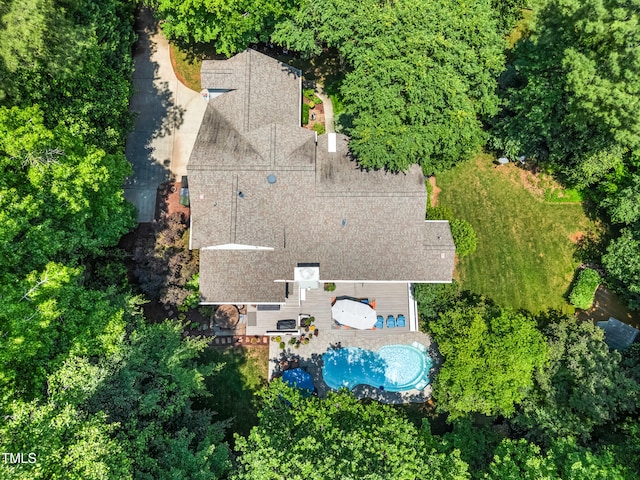 7401 Heartland Dr, Wake Forest, NC 27587 - view of subject property featuring a pool area