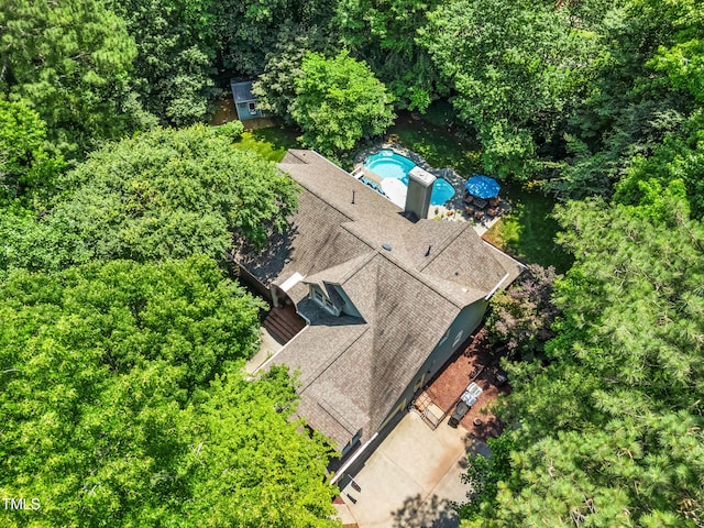 7401 Heartland Dr, Wake Forest, NC 27587 - view of subject property with a pool area