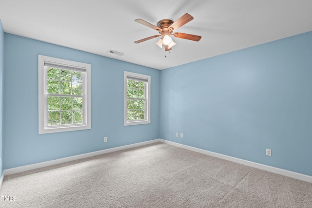 297 Curragh Cv, Fuquay Varina, NC 27526 - carpeted empty room featuring ceiling fan and baseboards