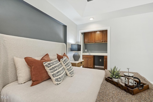 825 Highwater Pl, Fuquay Varina, NC 27526 - bedroom featuring recessed lighting and connected bathroom