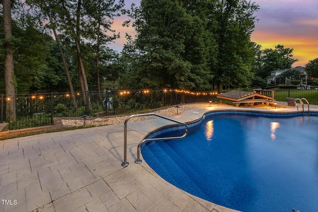 825 Highwater Pl, Fuquay Varina, NC 27526 - view of pool featuring a patio