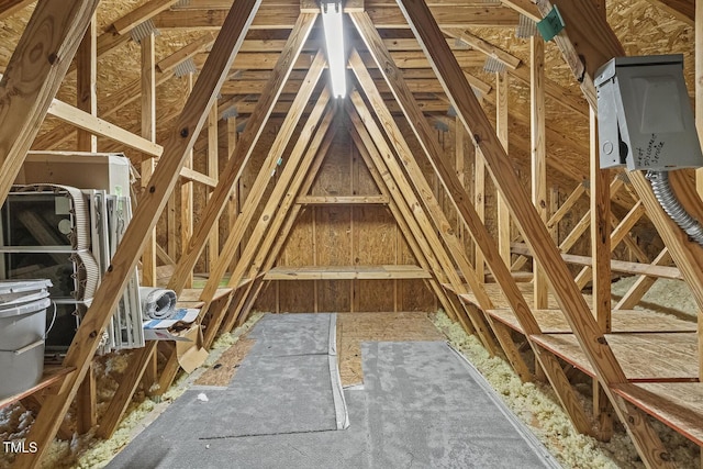 853 Bluffcreek Dr, Fuquay Varina, NC 27526 - view of unfinished attic