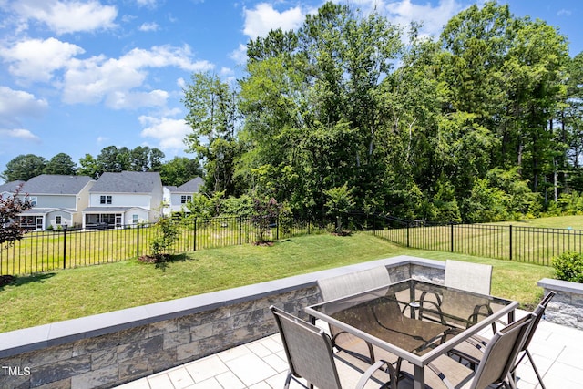 2128 Jollay St, Durham, NC 27703 - view of patio with outdoor dining area