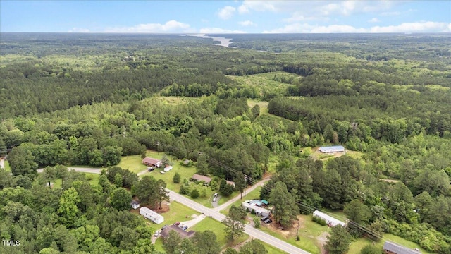 2396 Spring Valley Rd, Henderson, NC 27537 - view of property location featuring a heavily wooded area