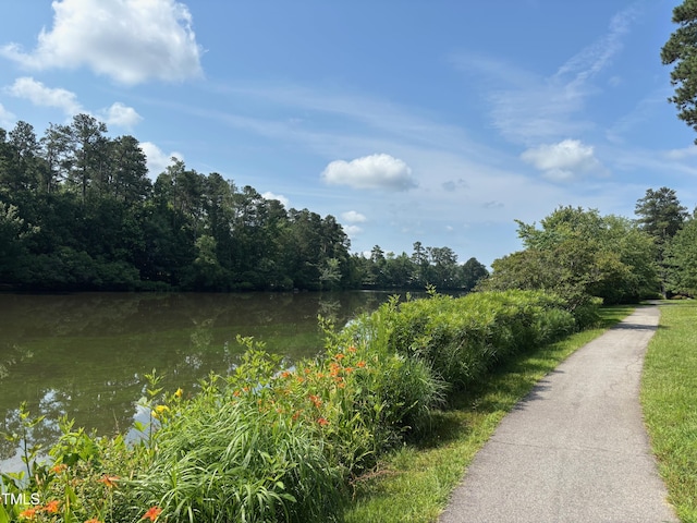 1 Lake Hill Dr, Durham, NC 27713 - water view featuring a forest