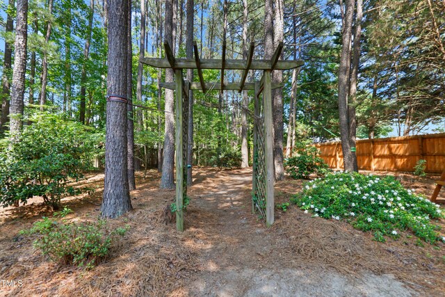 104 Shady Ridge Ct, Apex, NC 27502 - view of yard