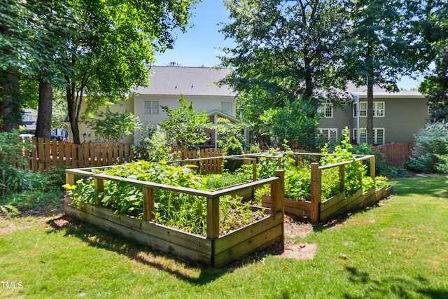 104 Shady Ridge Ct, Apex, NC 27502 - view of yard featuring a garden