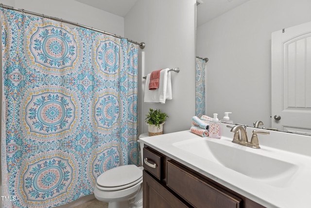 3032 Curling Creek Dr, Apex, NC 27502 - bathroom with vanity and curtained shower