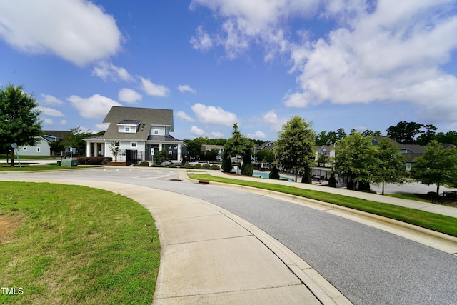 421 Old Ride Dr, Holly Springs, NC 27540 - view of home's community with a residential view and a yard