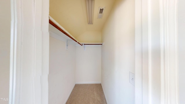421 Old Ride Dr, Holly Springs, NC 27540 - walk in closet featuring carpet