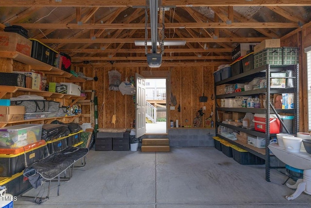 1624 Tunnel St, Wendell, NC 27591 - garage with a garage door opener