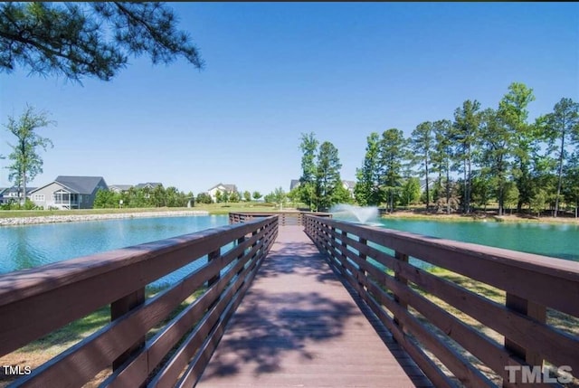 1624 Tunnel St, Wendell, NC 27591 - dock with a water view