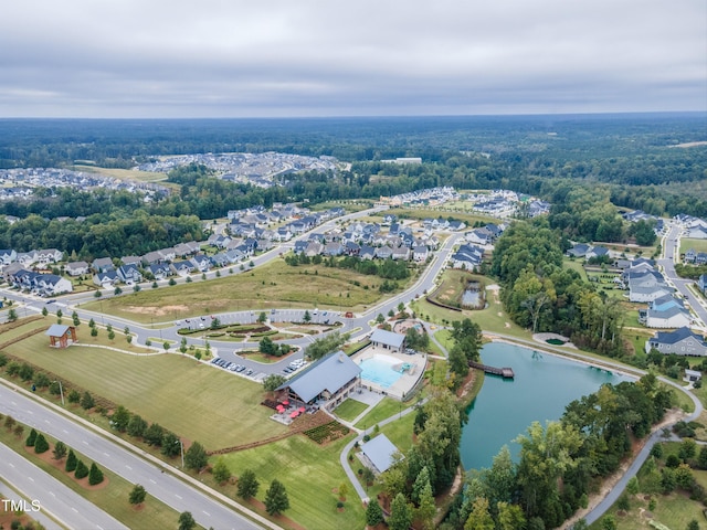 428 Mill Station Ln, Wendell, NC 27591 - bird's eye view of a large body of water