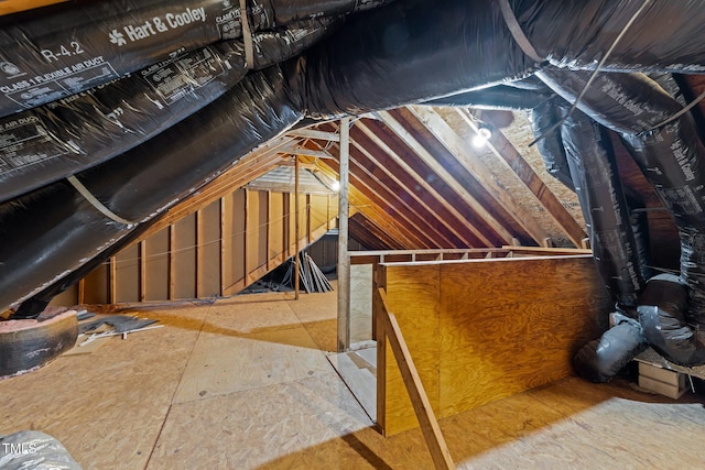 2913 Coxindale Dr, Raleigh, NC 27615 - view of unfinished attic