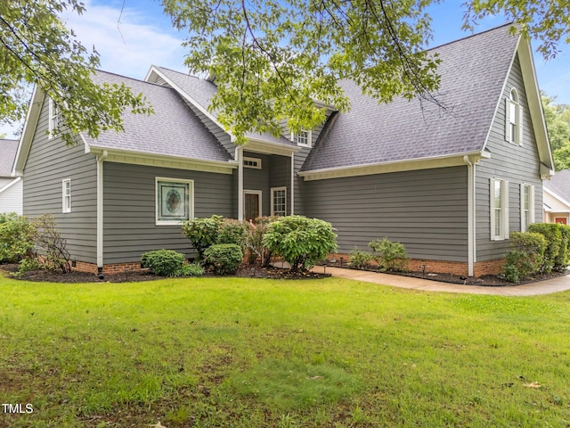 2913 Coxindale Dr, Raleigh, NC 27615 - view of front of property featuring roof with shingles and a front lawn