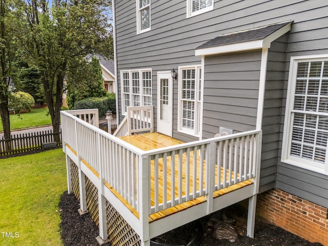 2913 Coxindale Dr, Raleigh, NC 27615 - view of wooden deck