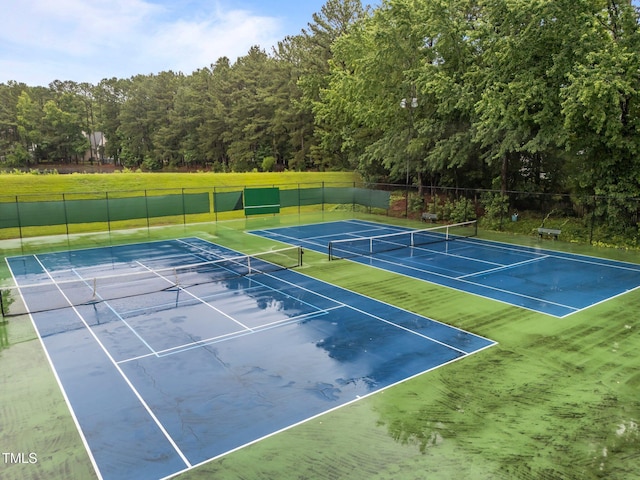 2913 Coxindale Dr, Raleigh, NC 27615 - view of tennis court