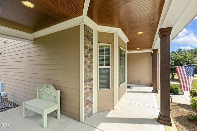 513 Goal Kick, Fuquay Varina, NC 27526 - view of covered porch