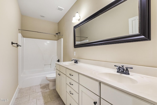 513 Goal Kick, Fuquay Varina, NC 27526 - bathroom with double vanity and shower / washtub combination