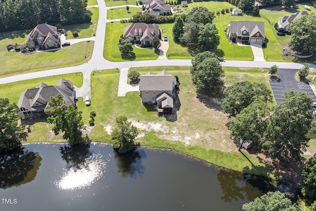 513 Goal Kick, Fuquay Varina, NC 27526 - aerial overview of property's location featuring nearby suburban area and a nearby body of water