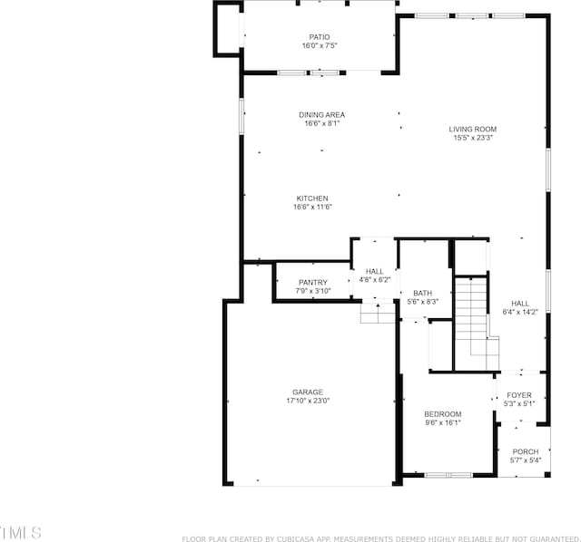 1313 Littlehills Dr, Apex, NC 27523 - view of home floor plan